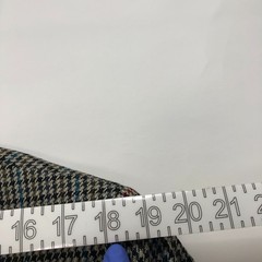 Ermenegildo Zegna Tessuto Houndstooth 44 Wool Sport Coat Beige Black PLS READ