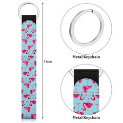 30 Pieces Neoprene Wristlet Keychain bulk Lanyard Hand Wrist Strap Keychain f…