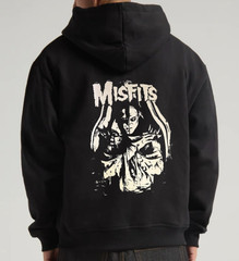 Misfits American Punk Rock Band Men’s Black Zip Hoodie (Multiple Variations)