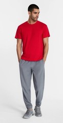 Athletic Works Men’s Moisture Wicking Tee Brilliant Red Tri-Blend T-Shirt S-3XL