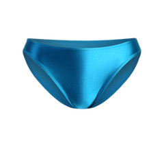 Women Satin Panties Shiny Briefs Knickers Opaque Low Waist Shorts Underwear Gym