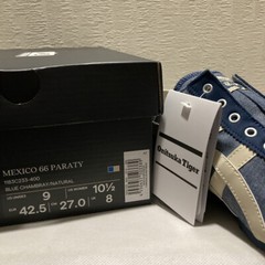 Sale Onitsuka Tiger MEXICO 66 PARATY 1183C233 400 Blue Chambray/Natural