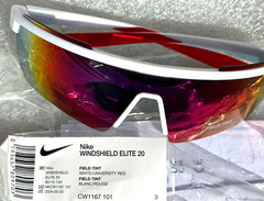 Nike WINDSHIELD ELITE 20 White University Red & Field Tint Sunglass CW1167 101