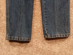 Bar None Quarterhorse Western Blue Riding Jeans Denim Size 9 – 10 USA