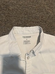 Tecovas Men’s Pearl Snap Short Sleeved Button Up Size Medium