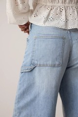 Anthropologie Kayden High Rise Carpenter Barrel Jeans by Pilcro