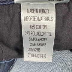Agolde Sophie High Rise Skinny Jeans Dark Indigo Wash Size 25 Stretchy