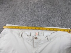 GAP Khakis/Pants/Trousers 22 (US 16) W40 L27 White Vintage Rolled Crop