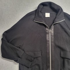 Varley Roxbury Zip-Through Swaet DoubleSoft Black Full Zip Jacket Size