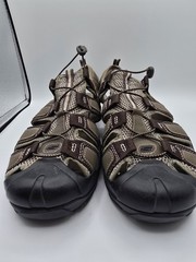 Skechers Mens Brown Tan Journeyman Waterproof Bungee Lace Sz 13 Sandals Hiking