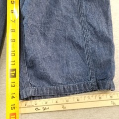 Karen Scott Jeans Women’s Sz L Blue Wash Capri 100% Cotton Quality Normcore