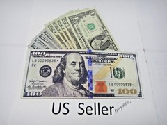 Newest 100 dollar bill wallet bifold ultra thin card holder