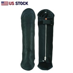Highway Leather Gaiter Chap – Short Legging Chap Knee high legs # HL12826SPT