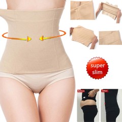 Women Fat Burning Sauna Tummy Tuck Belt Body Shaper Tummy Slimming Waist Cincher