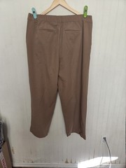 Studio by Torrid Women’s Brown Solid Straight Dress Pants Pockets Stretch