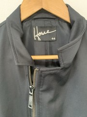 Howe Men’s Black Full Zip Blazer Jacket 44 Regular Fit Twill Inner Pockets