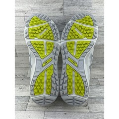 Asics Gel-Game 8 Mens Tennis Shoes Light Grey Lime Green 1111A085 Size 8.5
