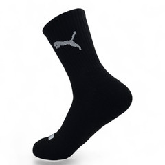 Puma Men’s Quarter High Mid High Athletic Socks 6 Pairs