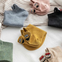 Cartoon Socks Short Spring And Summer Fashion Cute Smile Comfortable Funny Socks