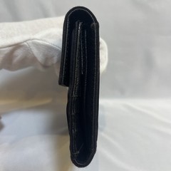 PRADA Tessuto Triangle logo Trifold Wallet Nylon Black