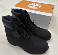 Timberland Men’s Premium Waterproof Black Boots Size 6-12 TB010073001