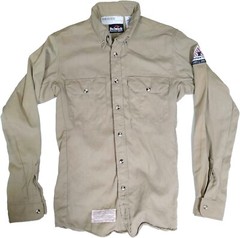 Used Flame Resistant FR Work Shirts Blue, Khaki, Navy Bulwark Carhartt and other