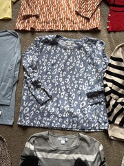 BRAND NEW Liz Claiborne Long Sleeve Ribbed Tops Size XL NWT Various Colors
