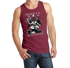 Marilyn Manson Rock Men’s Tank Tops (Multiple Variations)