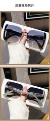 Luxury Fashion Oversized Square Sunglasses Women Outdoor Shades Glasses