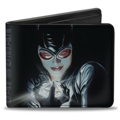 Bi-Fold Wallet CATWOMAN Holding Diamond Batman Issue 685 Comic Book Cover Pose B