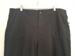 32 Degrees Heat Womens Everyday Wear Pants Sz XL Black Pockets Comfort Stretch