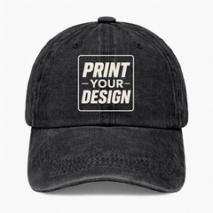 Custom Logo Hat Print Your Design Baseball Cap Personalized Name Text Adjustable