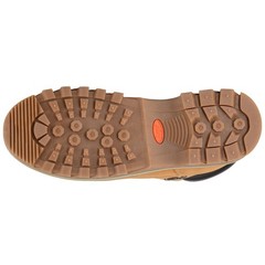 Lugz Warsaw 6 Inch Slip Resistant Soft Toe Work Mens Brown MWARSK-747