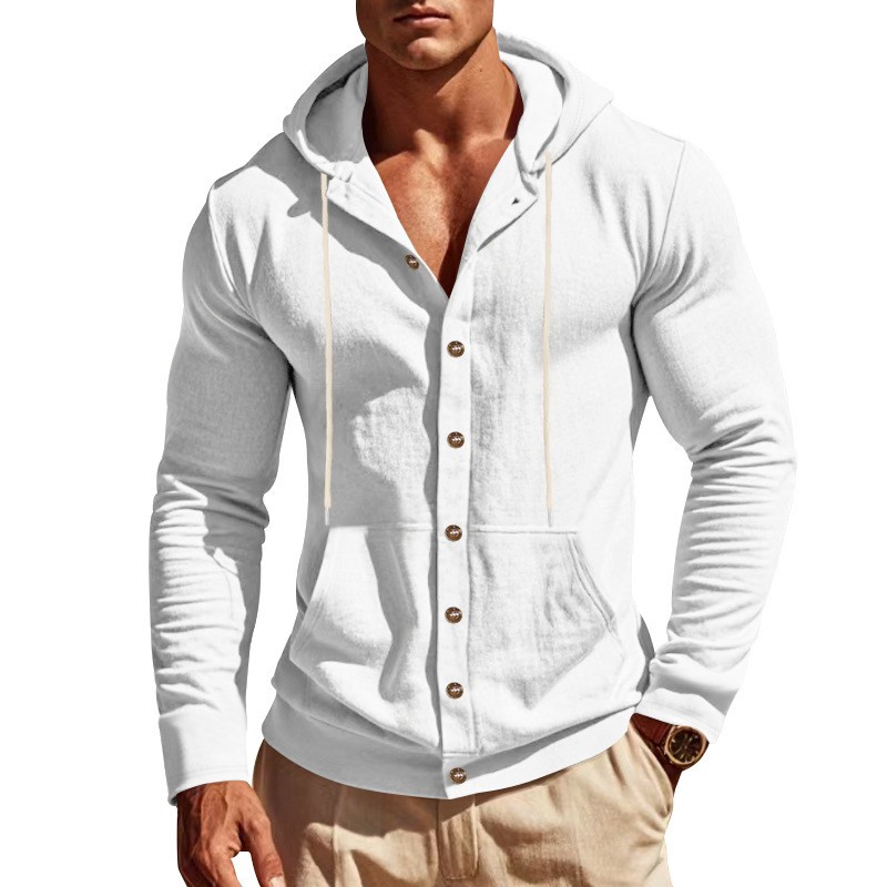 Spring Autumn Loose American Style Men’s Casual Shirt