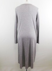 Forever 21 Women Cardigan, Size L, Gray, 68% Polyester, 32% Cotton