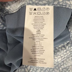 $314 Michael Kors Trousers With Petals Decoration Plus Size P/XL Blue