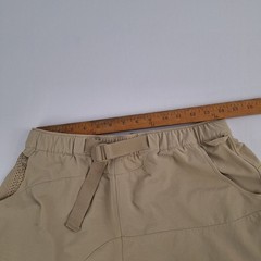 Outdoor Voices Rectrek Hiking Shorts Womens Large x 2.75″ Beige Belted Pull On