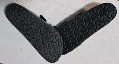 Birkenstock Arizona Metallic Leather Sandals Black US 7/EU 38/UK 5