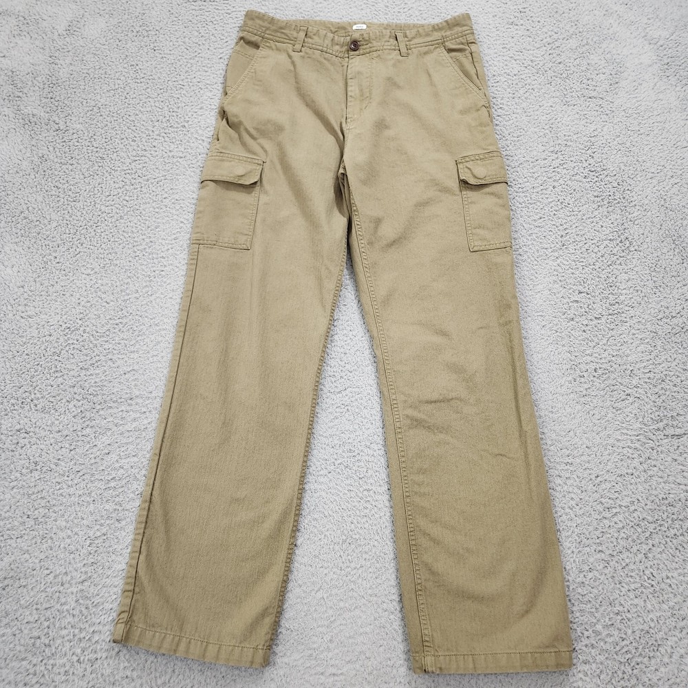 Katin Pants Mens 34×30.5 Beige Cargo Tactical Straight Casual Pockets *SM Spot*