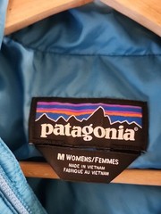 Patagonia Women’s Nano Puff Hoody Sz M Blue (EUC) Gorpcore