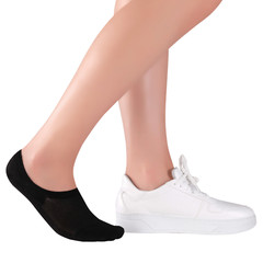 ELYFER 8 Pairs Womens Bamboo Socks No Show
