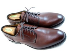 Allen Edmonds “WINDSOR” Men’s Plain-toe Leather Derby 9 D Chili USA (493N)