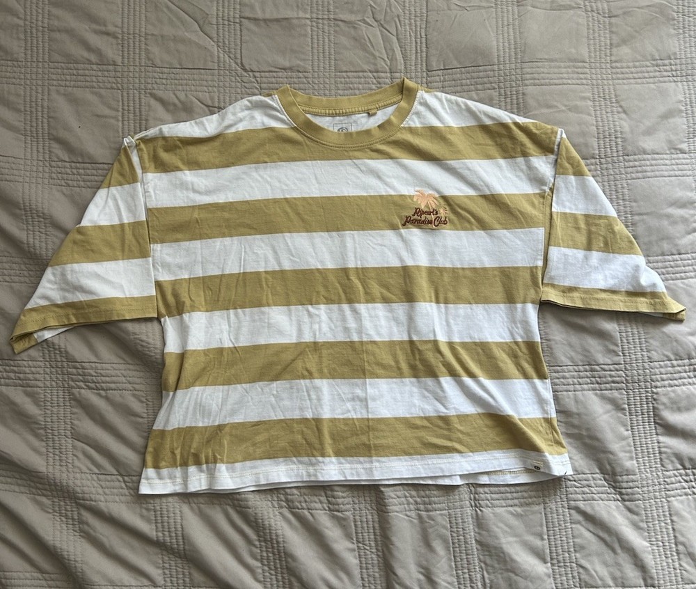 Ripcurl Women’s Y2K Striped Crop top Size M