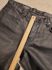John Varvatos USA Men’s Bowery Slim Straight Jeans 38×27 NEW $228 J306Q3B-AOIE