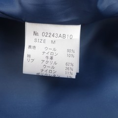 Excellent HYSTERIC GLAMOUR Stajan Blue gray wool mens M 02243AB10