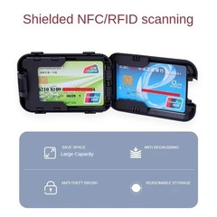 New Slim Mint Wallet Ultra-thin Rfid-blocking As-seen-on-tv Id Theft Protection