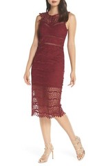 Bardot Womens Mariano Lace Sheath Dress Choose Size 4, 6, 8, 10, 12 $149