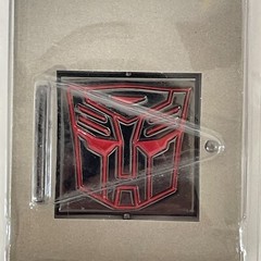 Transformers Autobot Decepticon Reversible Metal Belt Buckle Hot Topic New