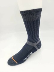DOCKERS Ultimate Mens 6 Pairs Temperature Management Black Crew Socks Size 6-12