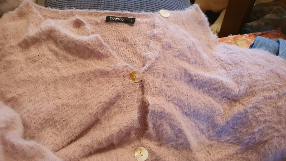 Ladies Cropped Jumper Size L